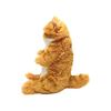 Плюшевая игрушка-кошка Sunlemon Hizaneko Suyasuya 15x12x34 см Милая мягкая игрушка-животное