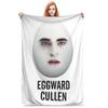 Плюшевые одеяла Eggward Cullen Эдвард Каллен Индивидуальные пледы для дивана, постельного белья, гостиной 150*125 см Покрывало,