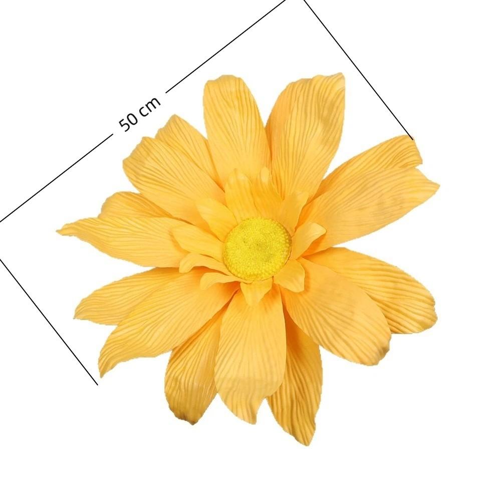 Новая 50см Искусственная Маргаритка Большая Многоцветная Имитация Цветка Водонепроницаемая ПЭ Пена Маргаритка Свадебное Украшение