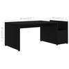 Coffee Table Black 90 x 45 x 35 cm Particleboard
