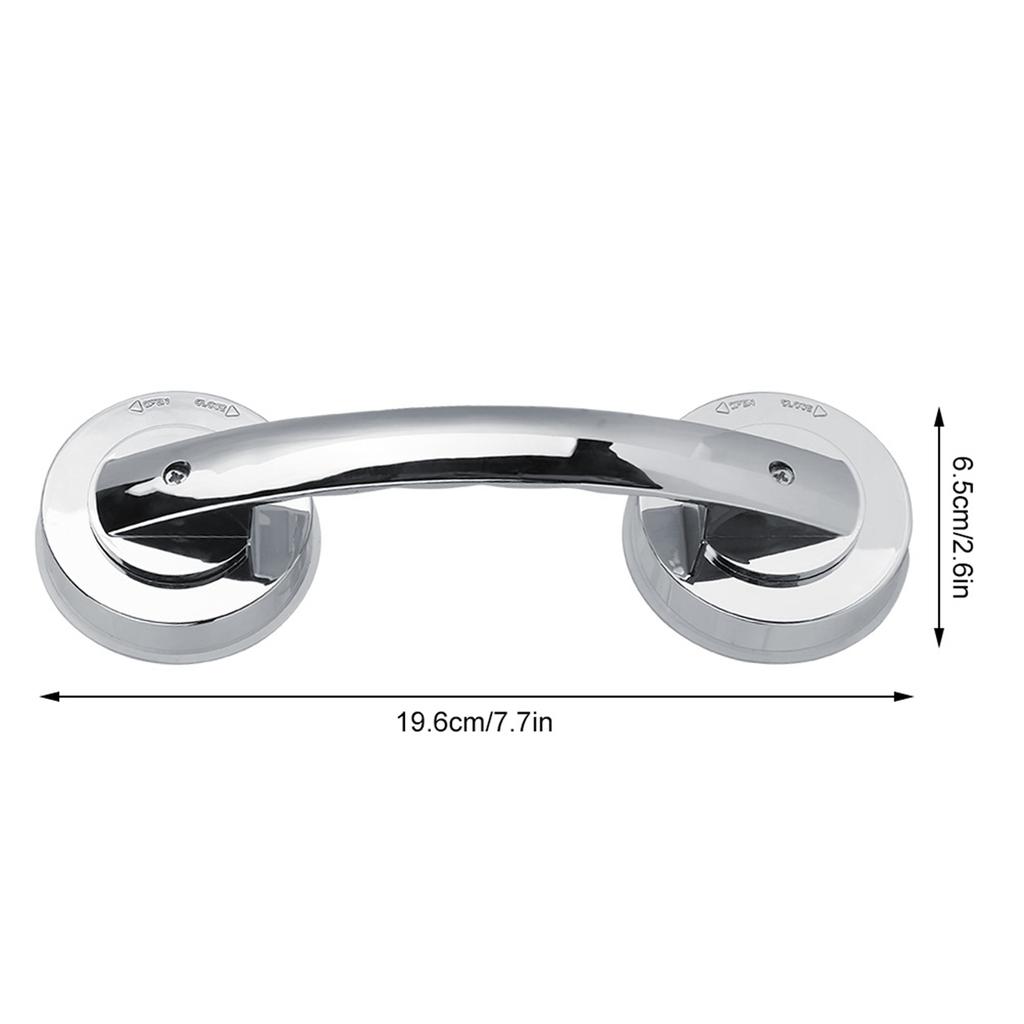 Suction Cup Handle Bathroom Kitchen Glass Door Anti Slip Handrail Safety Hand Grip