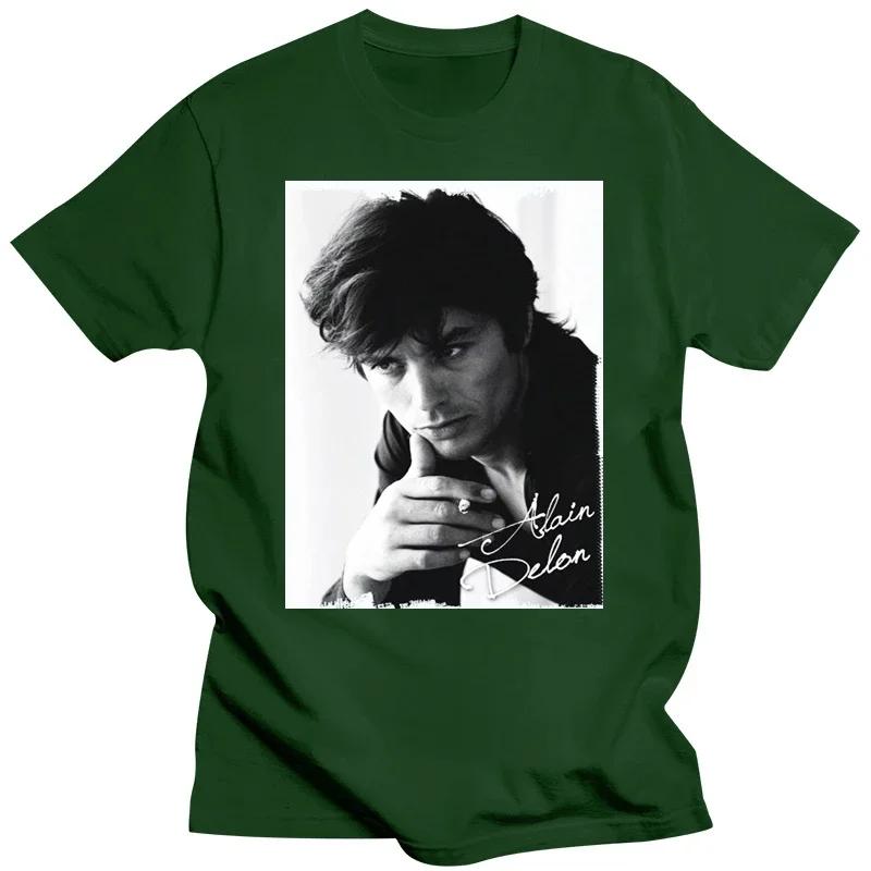 2018 O-Neck Fashion Casual Short Alain Delon Clothing Tees : T-Shirt Picture Celebrity 7015242 2018 Tee Shirts
