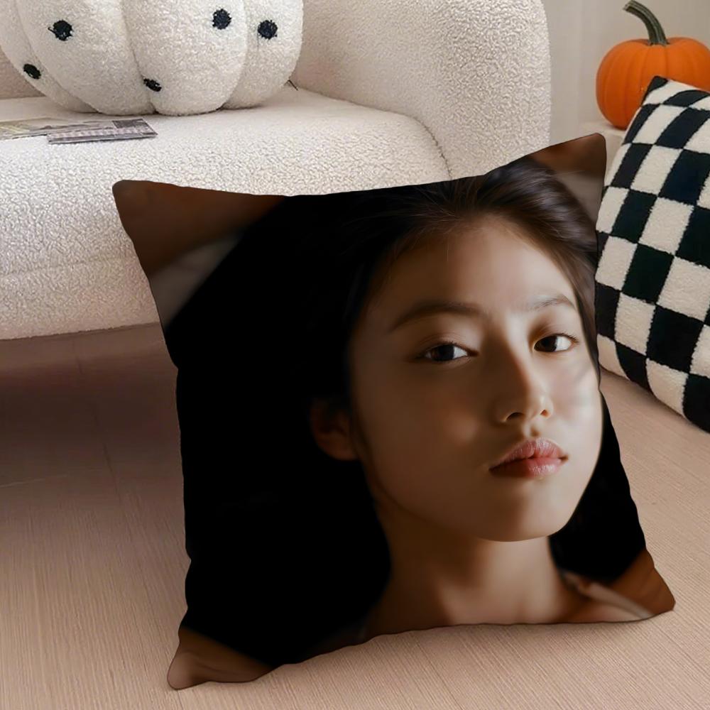 mMio Imada Cushion Cover Throw Pillow Cover Hidden Button Durable Polyester Chair Cushion