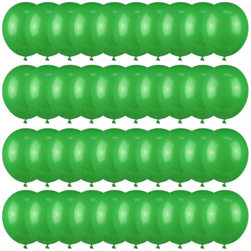40 шт., набор зеленых воздушных шаров, металлический воздушный шар с конфетти, джунгли, сафари, животные, украшения для дня рождения, подарки для детского душа для мальчиков и мальчиков