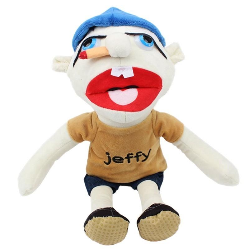 Cuddly Jeffy Character Plush Hand Puppet Creative Toy For Engaging Playtime