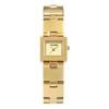 Women Mini Square Quartz Wristwatch Stainless Steel Band Slim Dress Daily Ladies Watch