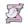 Enamel Little Ghost Brooch Zinc Zinc Alloy  Clothing Accessories   Halloween Decoration