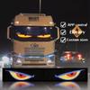 Led Eyes For Truck Led Matrix Panel RGB LED Car Panel DIY Programmable Bluetooth App Control Scrolling Light