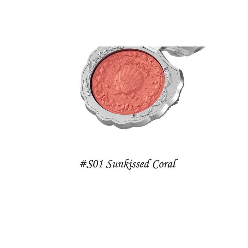 Flower Knows - Шёлковый атласный румяна 'Жемчужина раковины' - 5 цветов