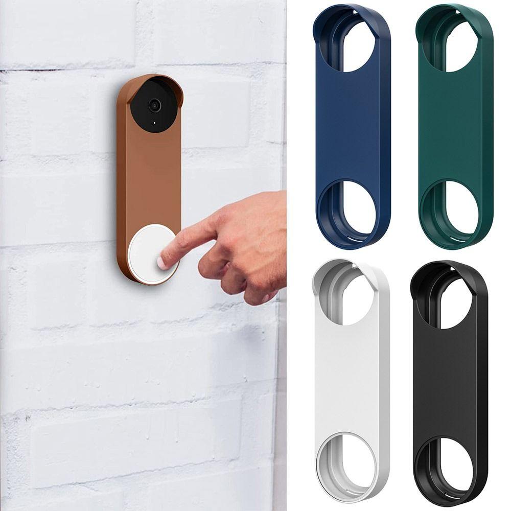 Аксессуары для дома для Google Nest Защитная крышка Крышка для дверного звонка Защитный чехол Силиконовый чехол