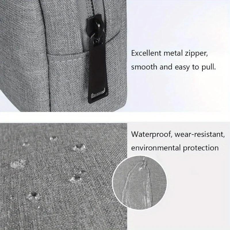 Waterproof Digital Accessories Storage Bag for Mobile Phone USB Cable Band Large Capacity Portable Travel Carrying Organizer Bag