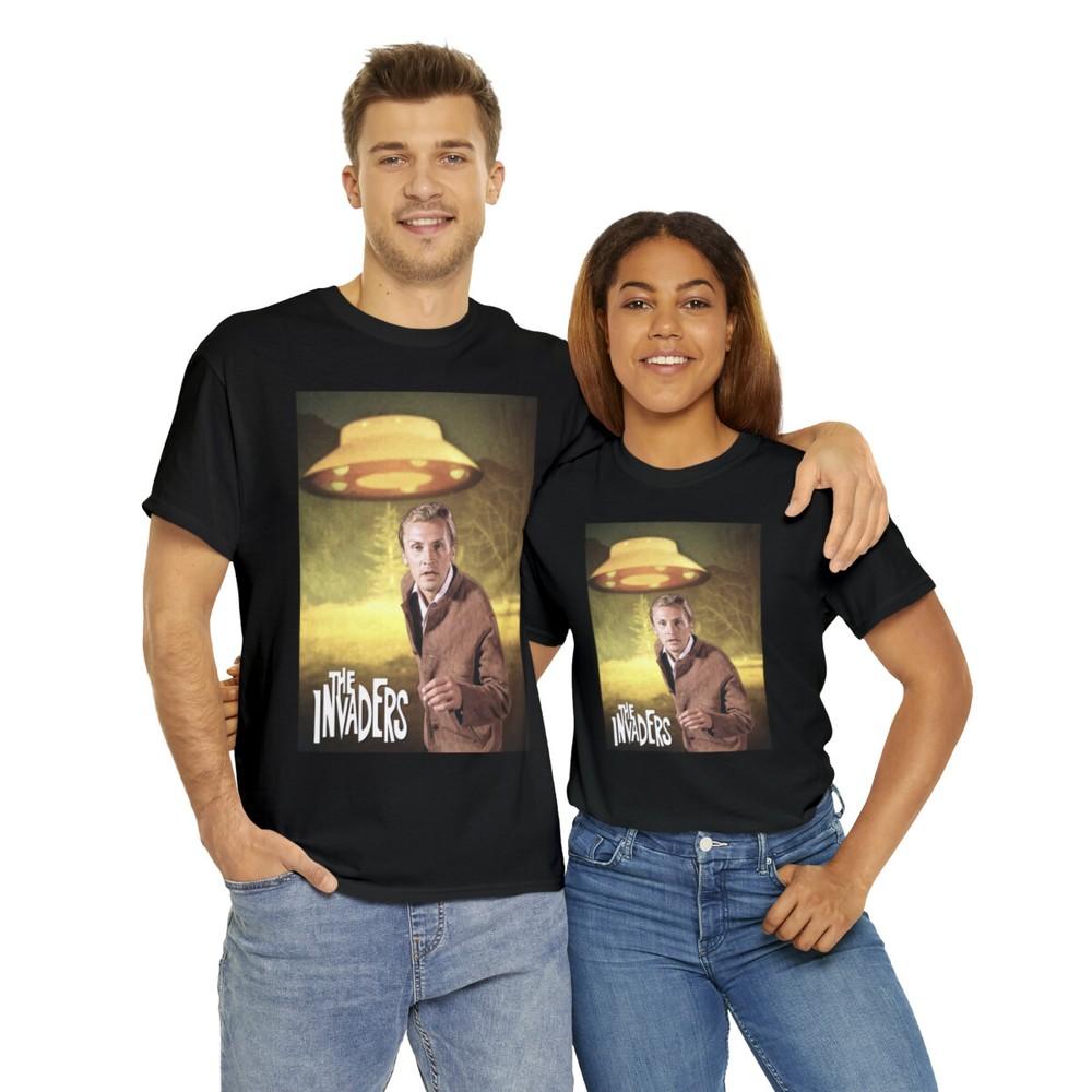 THE INVADERS (1967) T-Shirt Science Fiction UFO UFO Aliens Alien