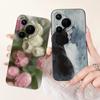 Чехол для Huawei Pura 70 Pro Plus HBN-AL10 Милый Чехол с Рисунком Конфет Мягкий Силиконовый Чехол для Huawei Pura 70 Ultra Pura70 Pro+ Корпус