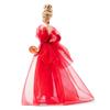 Barbie Mattel 80th Anniversary Doll, Blonde Signature Black, Dress-Up Doll/House, Pretend Play, Ages 6+, Red, JBJ17