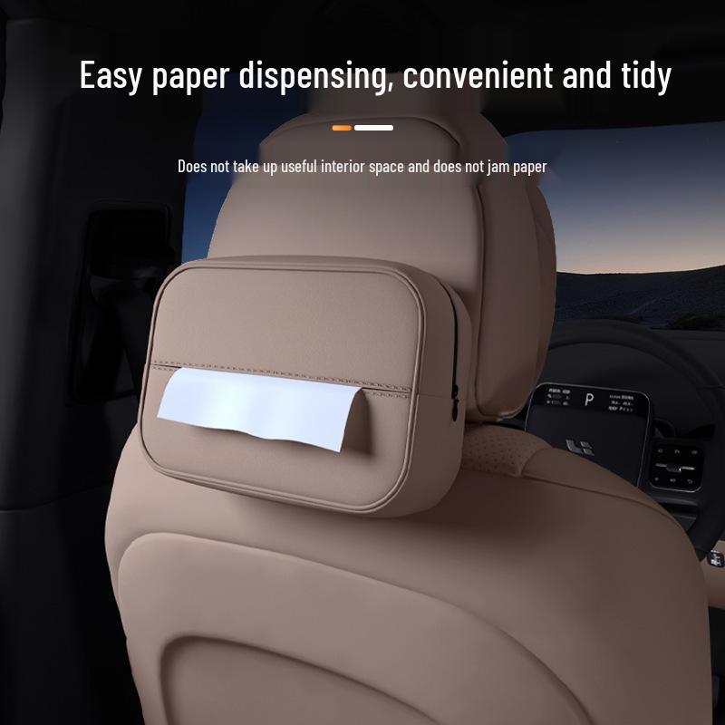 Zhiji LS9 Car Tissue Box: 26 Stylish Seat Back Hanging Tissue Bags and Decorative Accessories