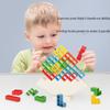 Montessori Educational 16/32pcs Assembly Building Blocks Balanced Game Stacked Toys Colorful Geometric Plastic Toys for Children