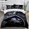 3D Print Holy Knights Bedding Set,Duvet Cover Comforter Bed Set Quilt Cover Pillowcase,King Queen Twin Size Boys Girls Adults