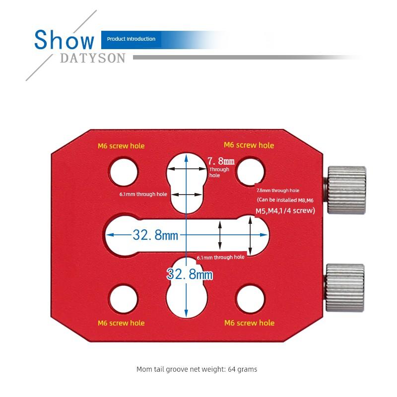 Datyson Narrow Track Card Slot Guideway Type Slider Fast Installation Astronomical Telescope Accessories 5 P9834a Neutral