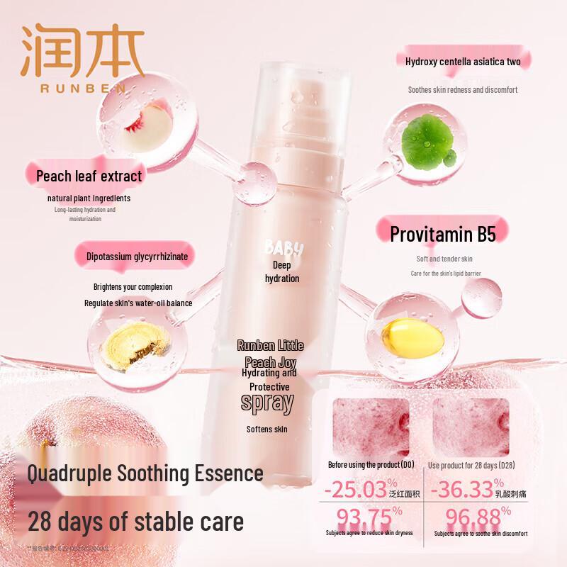 Runben Xiaotaoxi Kids Hydrating Spray 99ml