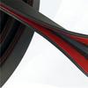 3M Черная самоклеящаяся резиновая уплотнительная накладка на край кузова автомобиля, U-образная, защитная от царапин на металлический край двери автомобиля