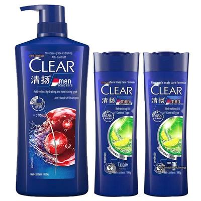 Шампунь Clear Men против перхоти увлажняющий