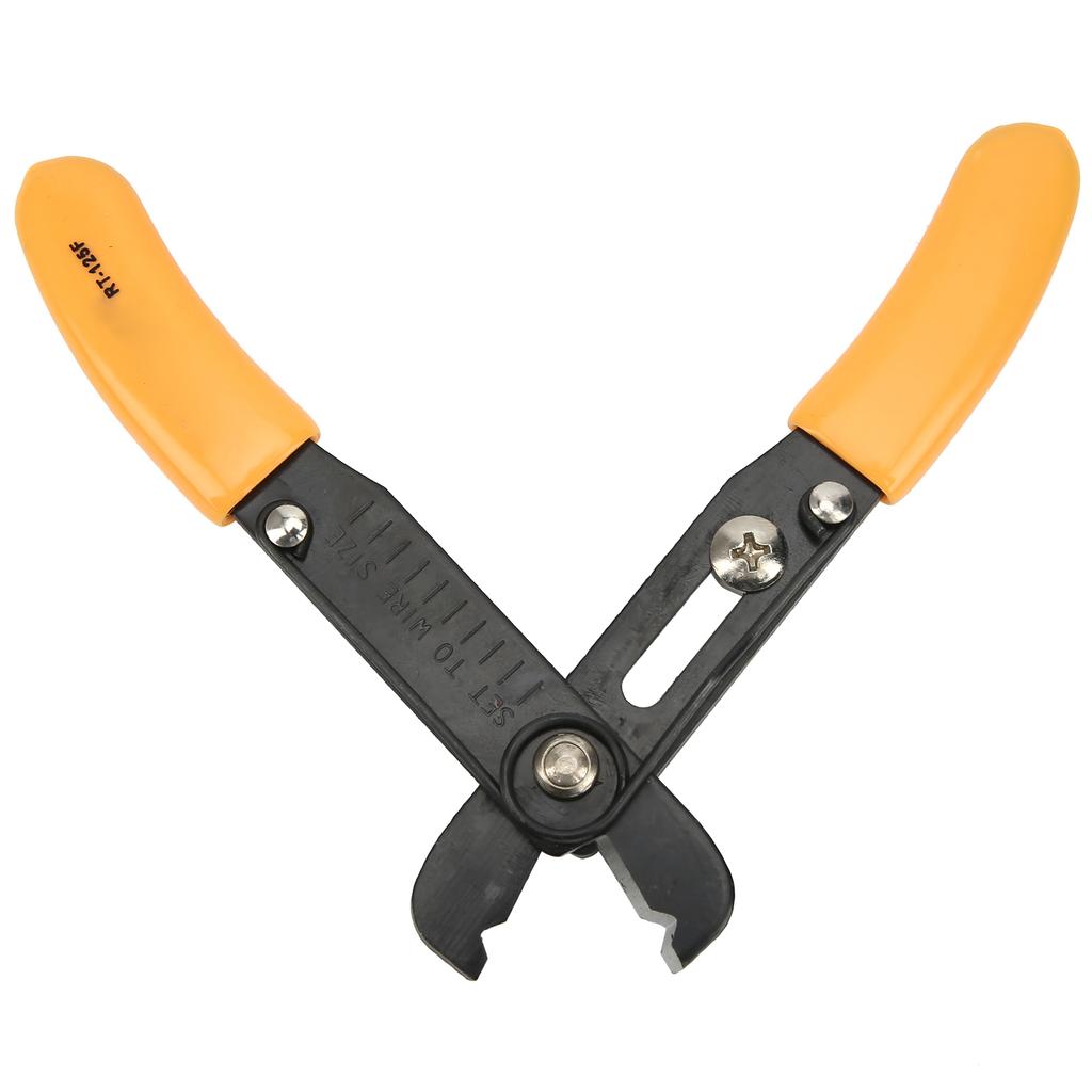 Hand Tools Stripping Pliers Wire Stripper Adjustable Simple Cutter Stripping Pliers Hand Tools 0.5‑4.0mm Yellow Wire Stripper
