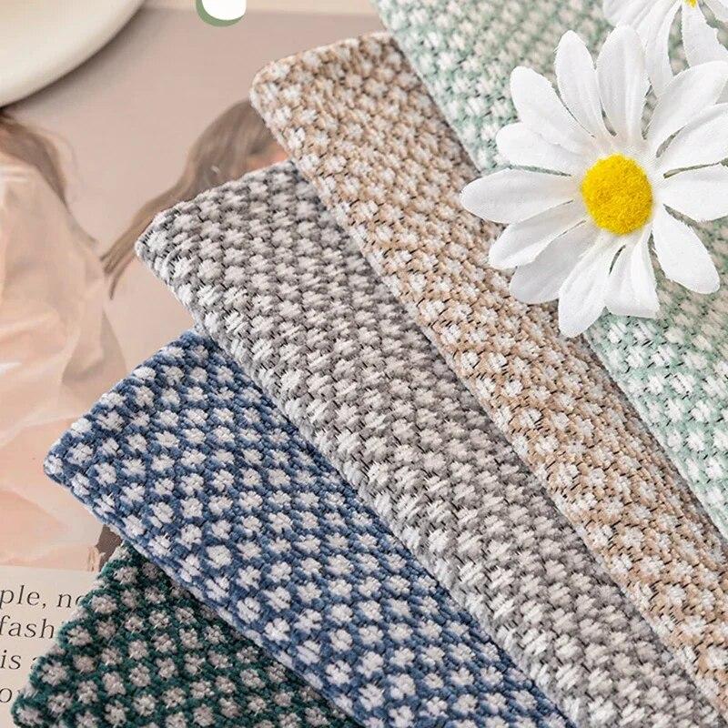 CottonLinen Sofa Coushion Anti Cat Scratch Towel Slipcovers Living Room Non-Slip Balls Tassels Cushion Dust Soft Cover