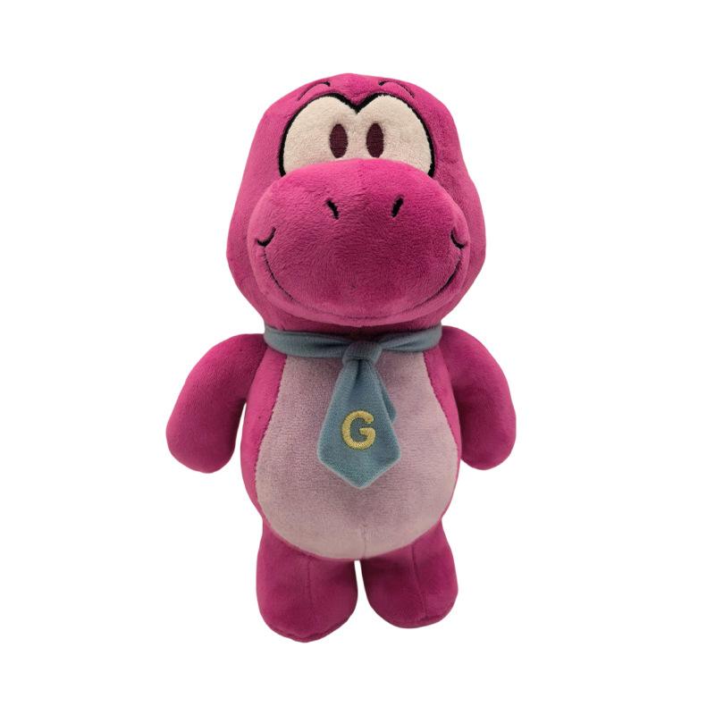 New Anime Gameoverse Plush Cute Game Completion Pink Dinosaur Grey Robot Stuffed Doll Toy Anime Merchandise Plush Toy Gifts