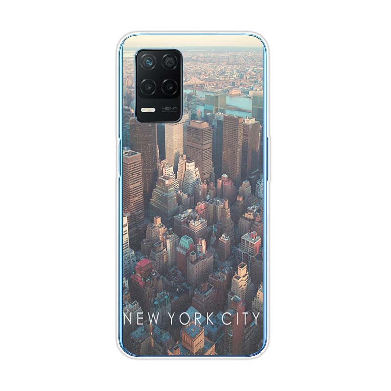 Нью-йоркский модный чехол для Realme 8 8i V3 V5 GT Neo Flash Edition Explorer Master Neo2 Narzo 30 50i 50A C21Y