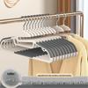 Non-Slip Anti-Bulge Clothes Hangers with Shoulder Protection for Wardrobe Drying Racks