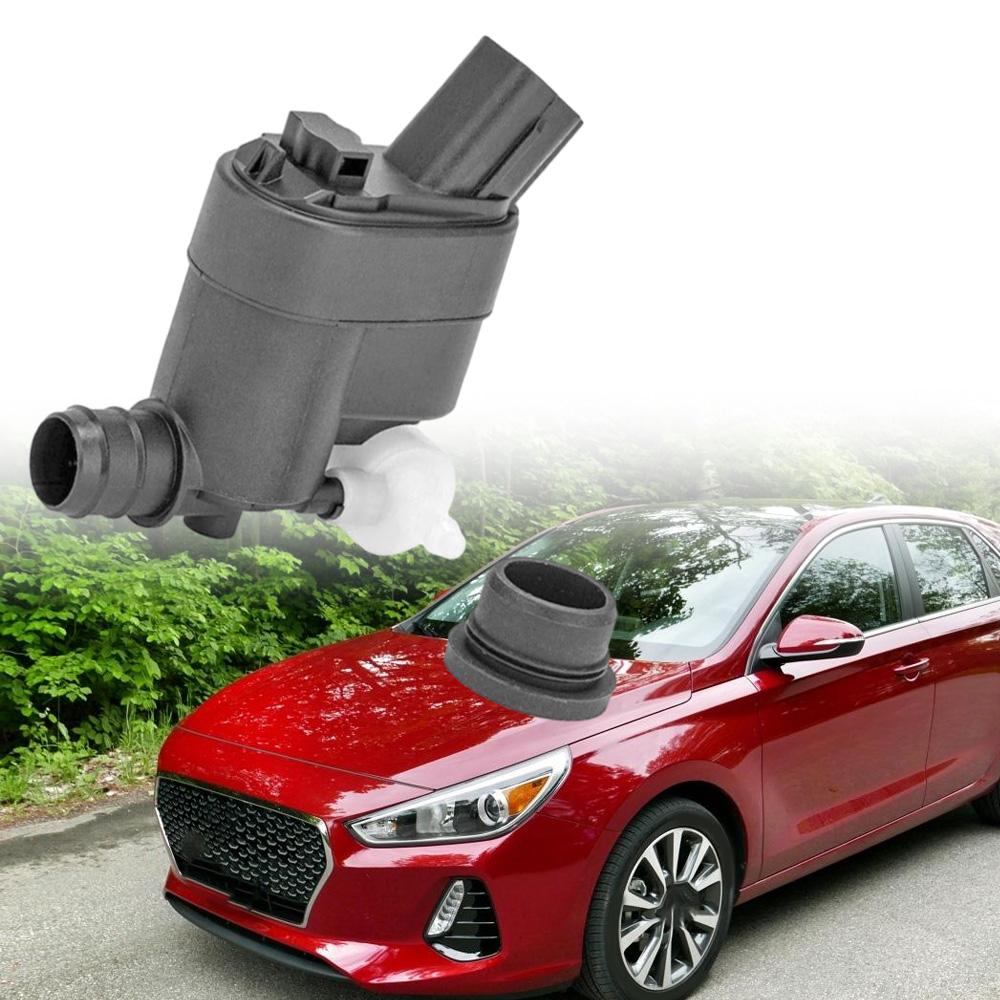 Насос омывателя лобового стекла для Hyundai Santa Fe Veloster Elantra I10 I20 5D Bayon Kia Sportage Telluride 98510-M4000 3-контактный