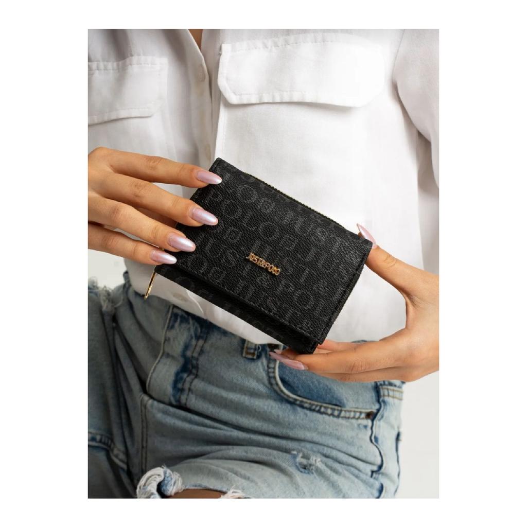 Orange Wallet Multi Compartment Wallet