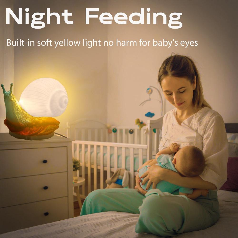 USB Powered LED Table Lamp Touch Control Bedside Lamp Whimsical Night Light Home Decor