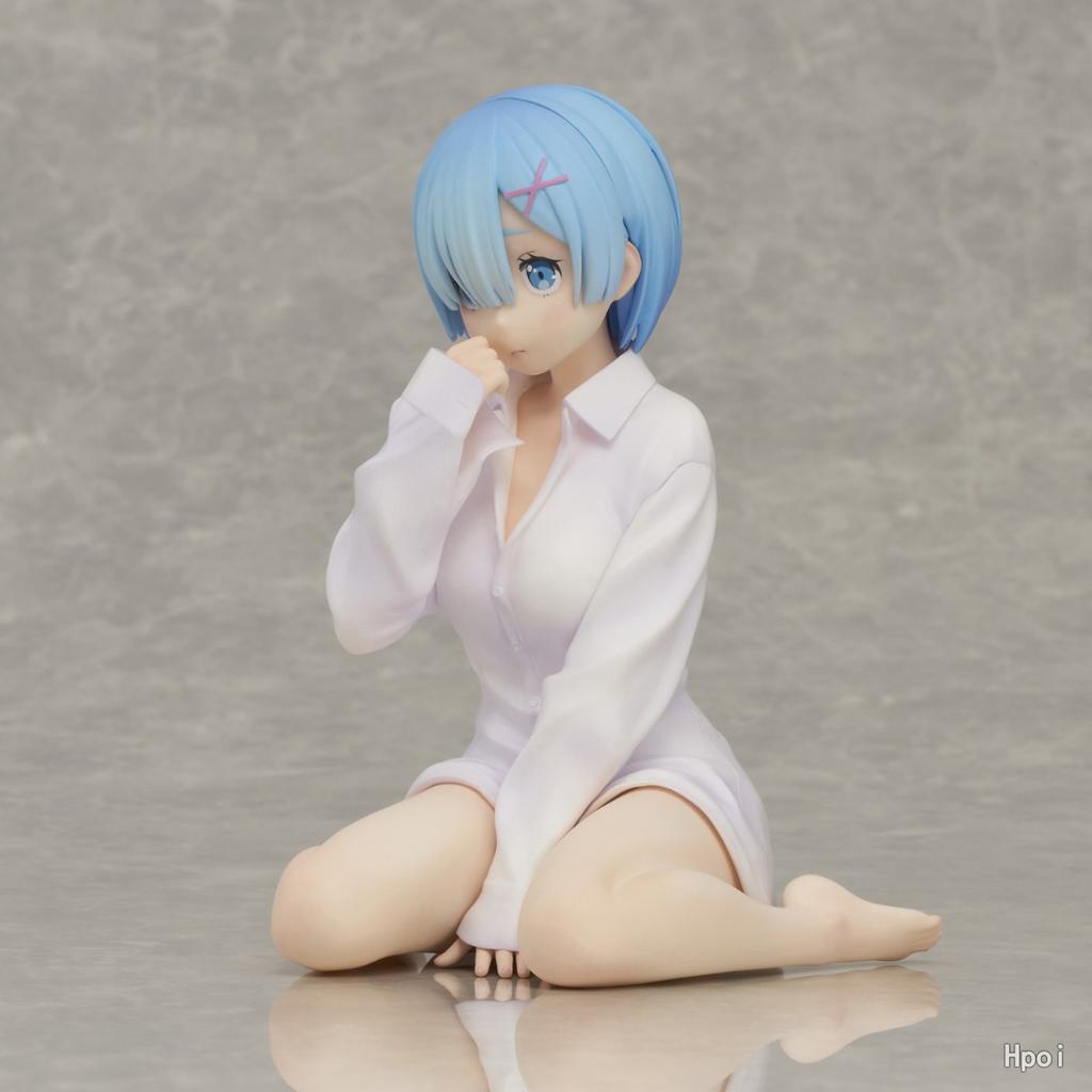 11CM Anime Re ZERO Starting Life In Another World Figure Rem Kneeling Posture Anime Model Toys Gifts Decoration Ornaments