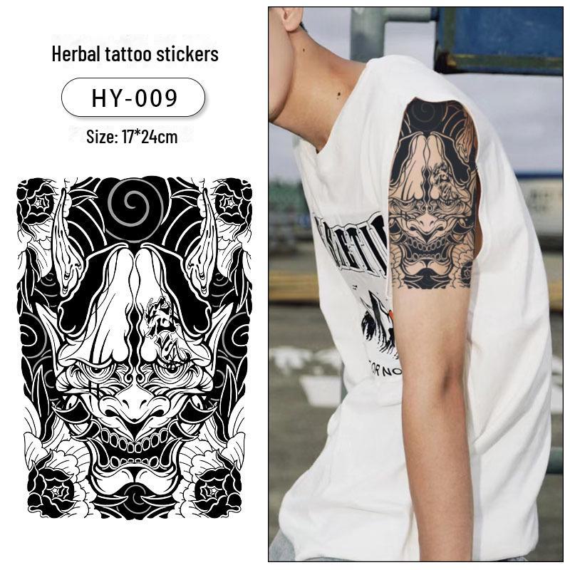 Водостойкие, долговечные наклейки-татуировки с изображением травяных цветов для мужчин и женщин — полуперманентные, неотражающие татуировки на руки и ноги