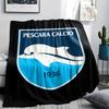 1PC Delfino Pescara 1936 Print Flannel Blanket, High quality All Seasons, Home Decor, Warmth and Comfort, Perfect for Christmas Gifts