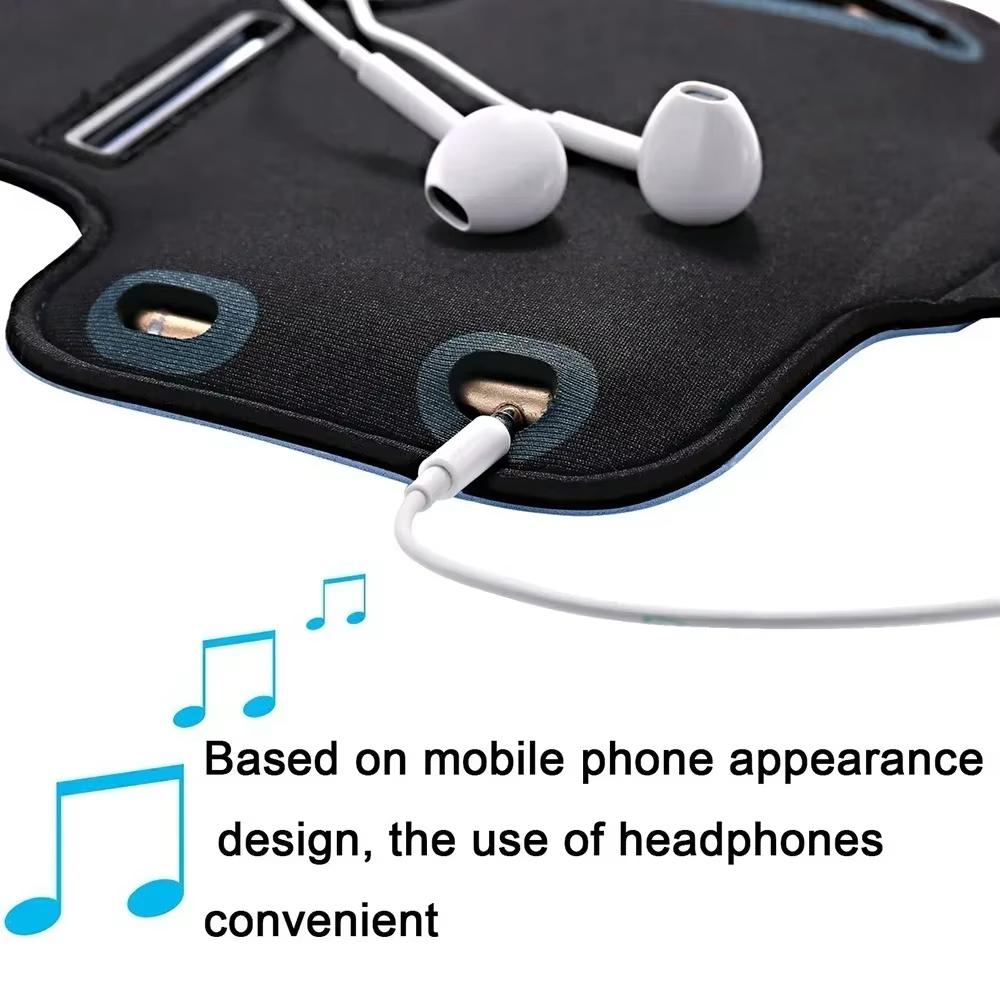 Sports Armband For iPhone 17 Pro Max 16 Pro 15 14 Plus 13 12 11 Samsung Phone Armband Smartphone Running Arm Bags 7 inch Outdoor 6