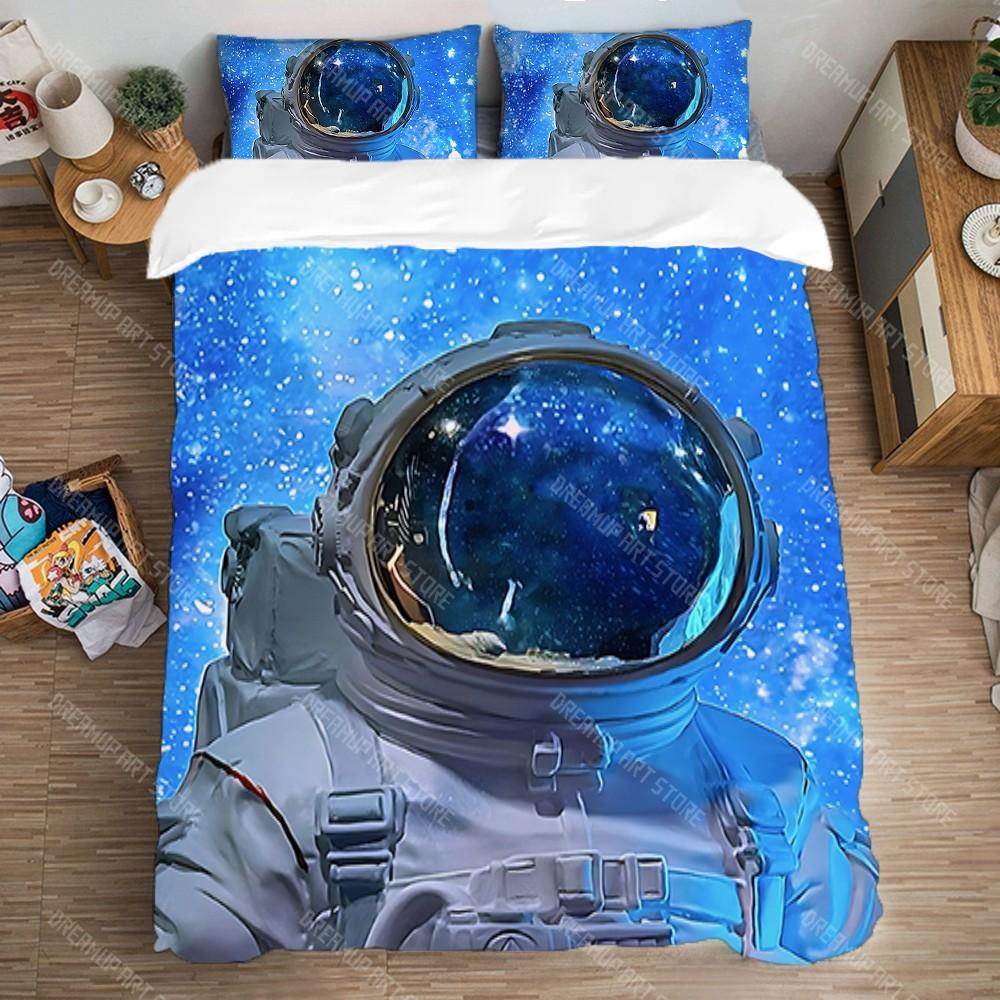 Duvet Cover Set Bedding Decorations Single Double Large Size Queen Bed Comforter Sets Art Fashion Astronaut Pillowcase Linen
