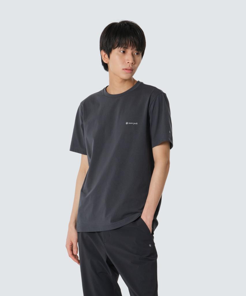 SNOWPEAK APPAREL Quick-Dry Primeflex Short Sleeve T-Shirt (S26Mmtts20) Vintage Blue