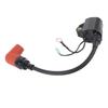 Outboard Ignition Coil 6H2 85570 00 High Performance Ignition Coil Assembly with Plug Cap Replacement for 60-90 Horse Power Boat Motor Engine