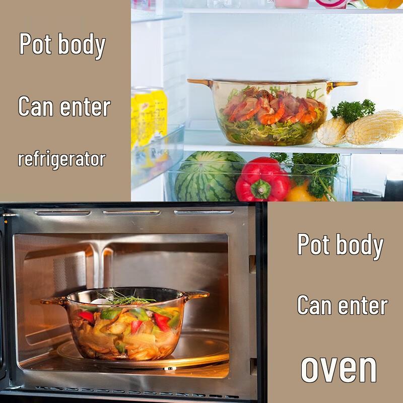 Corning VISIONS 16cm Heat-Resistant Glass Milk Pot