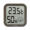 Dretec Pet Thermometer and for Dogs and Room Temperature Indoor Large Heatstroke Summer and Winter Heat and Cold Comfortable Brown Hygrometer,