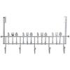 Coat Rack - DKD HOME DECOR - Silver - 34 X 17 X 9 Cm - Metal - Contemporary Design