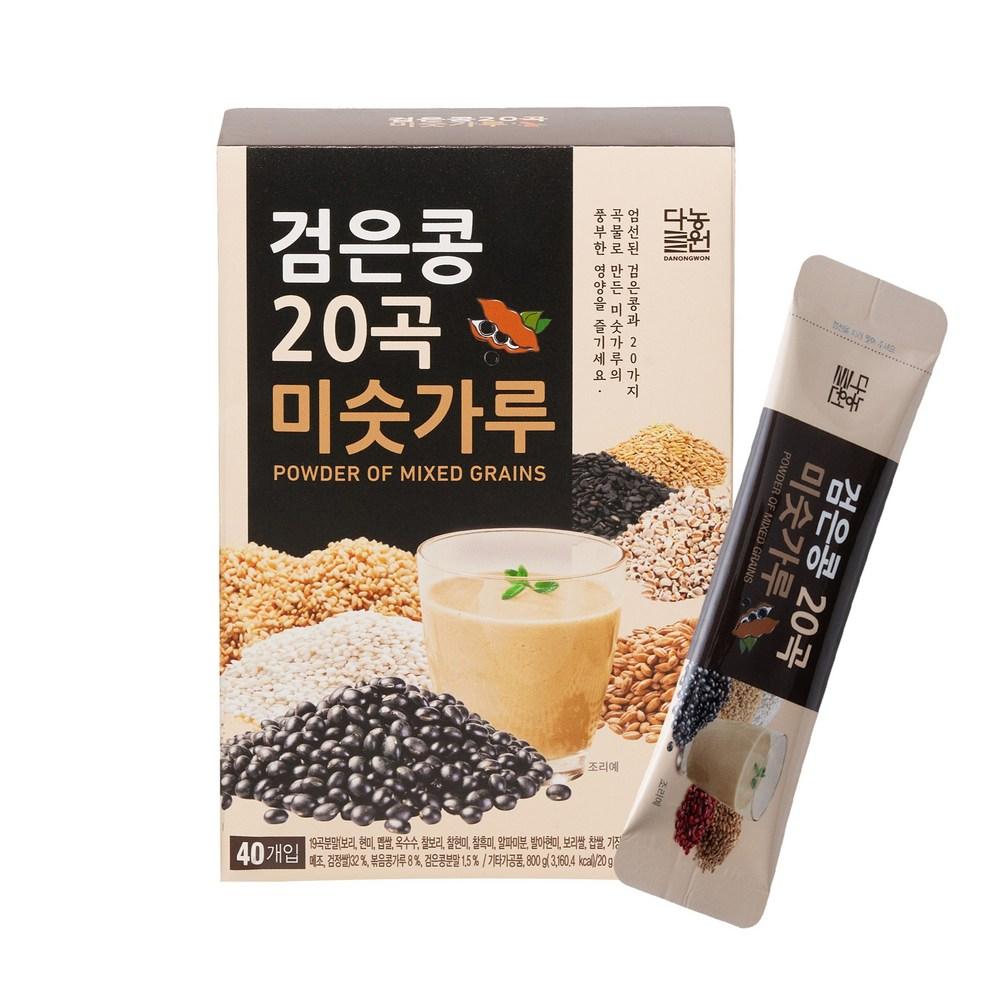 Danongwon Black Bean 20-Grain Misugaru 800g 1 pcs Ingredients: may be subject to change at the manufacturer’s discretion. For | 800g 1 pcs