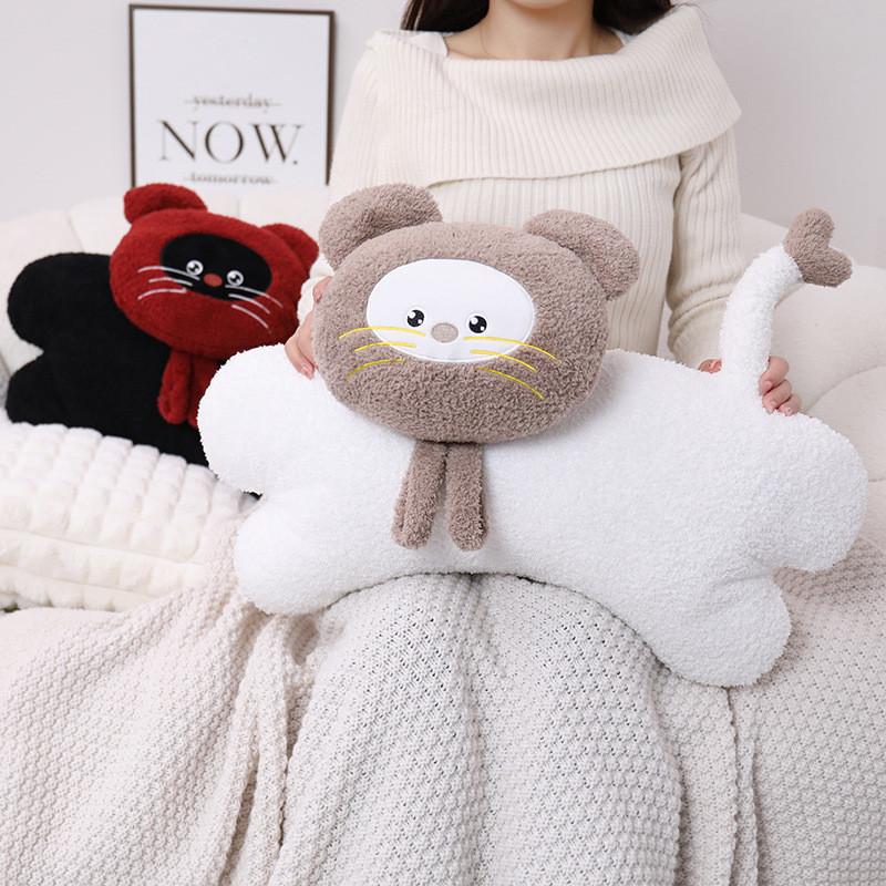 Cartoon Cat Cute Plush Toy Ideal Sleep Companion Girls Students Gift Birthday