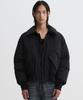 Dnsr Flight Crop Duck Down Padded Jumper Black