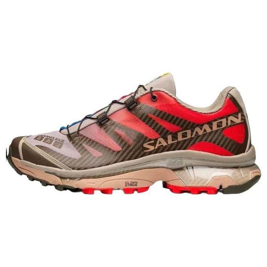 SALOMON XT-4 OG Comfortable Non-Slip Durable Low-Top Outdoor Functional Shoes Unisex Shoes Wren 472995