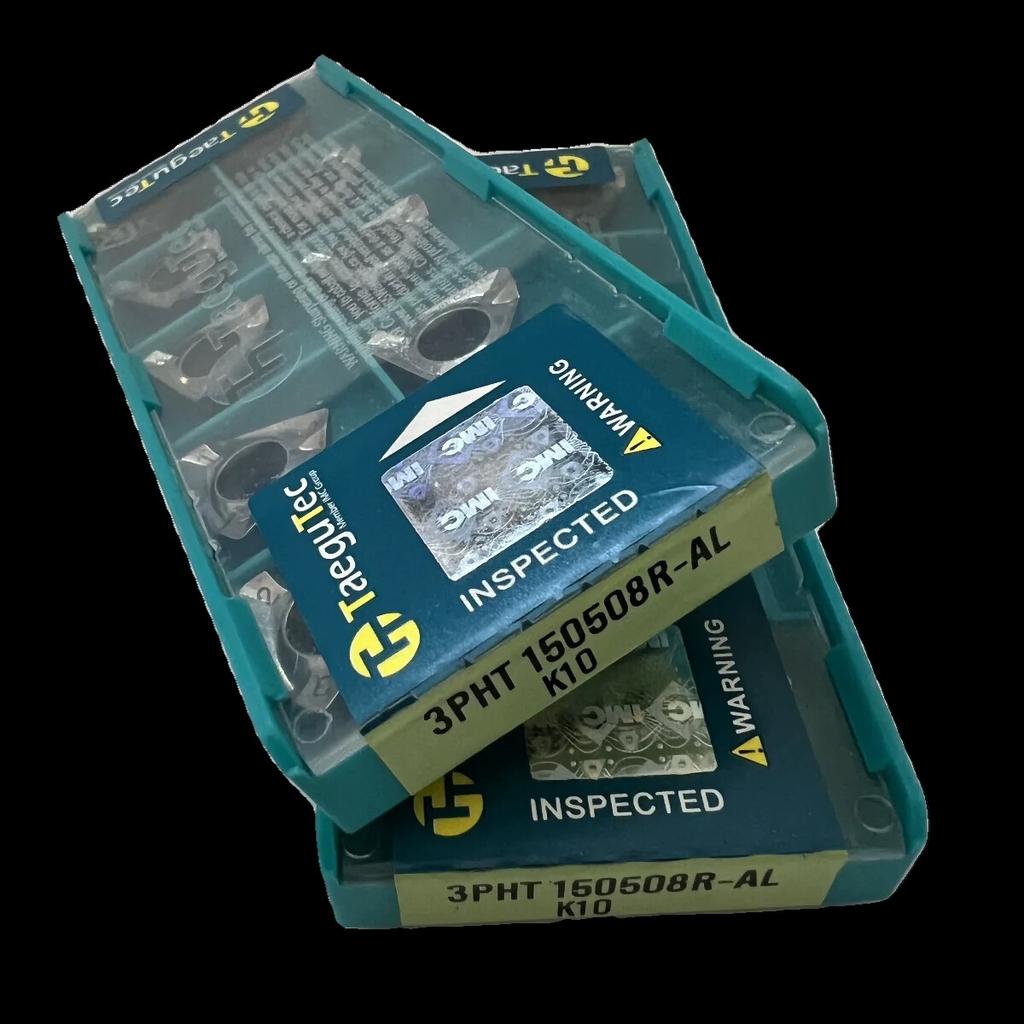 TaeguTec / 3PHT150508R-AL K10 /Original Genuine CNC Alloy Blade 10 PCS