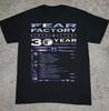 Fear Factory Даты тура 2025 Все размеры S-5XL OM1988 Унисекс Футболка