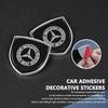 AABGX1 Car Metal Sticker Auto Rear Trunk Shield Emblem Badge Sticker Accessories For Benz AMG W213 W124 W108 W126 Exclusive W204 W222